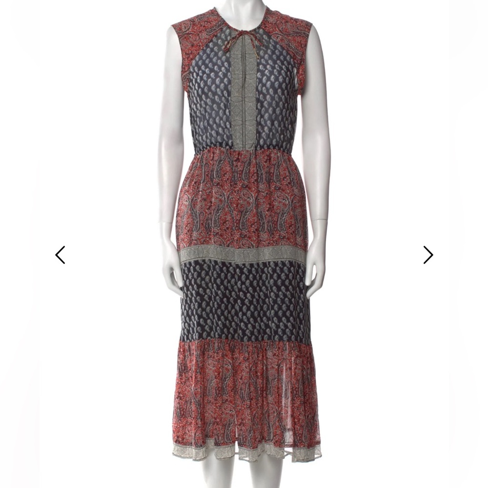 Ulla Johnson Silk Midi Dress